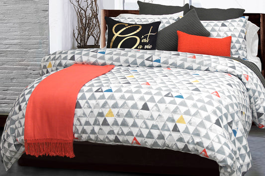 BUREN Duvet Cover King 104x92" Size (no pillow sham included)
